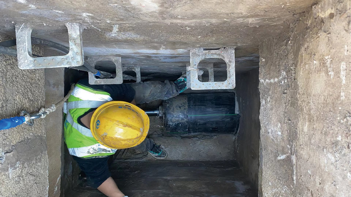 连山HDPE短管内衬法